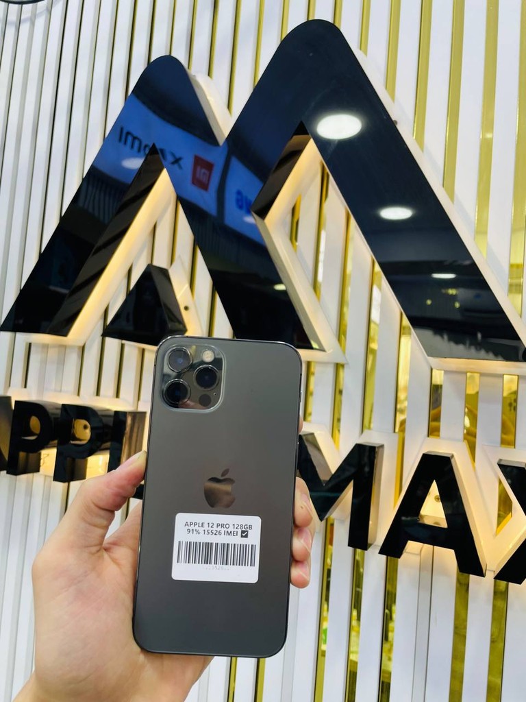 iPhone 12 Pro 128GB Graphite, 91% batareya, 30 kun garanti image 1
