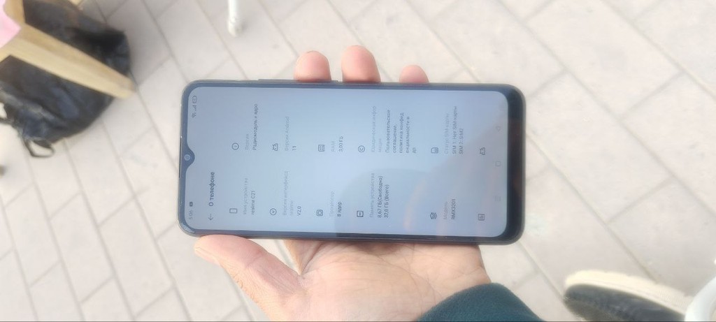 Realme C21 32GB 2 SIM, IMEI toza, tayyor image 2