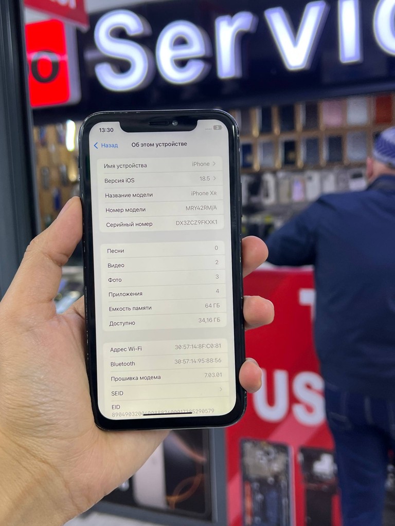 iPhone XR 64GB - ideal holatda image 2