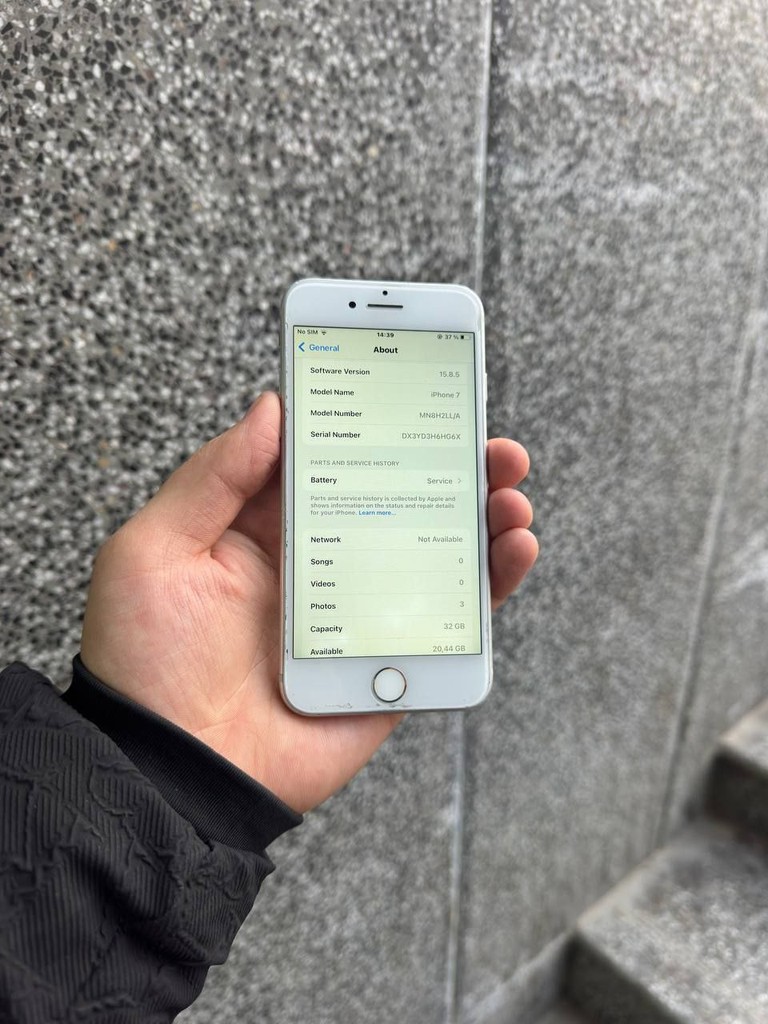 Iphone 7, 32GB, USED, 71% bateriya, 1 hafta garantiya image 2