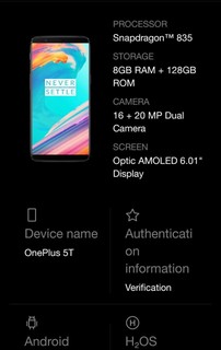 OnePlus 5T 8/128 — PUBG 60fps, 4K kamera, obmen faqat
