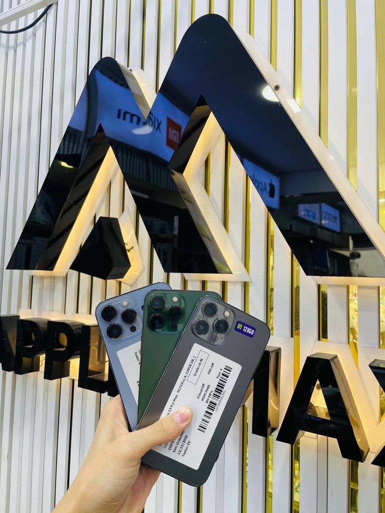 iPhone 13 Pro Max 128/256GB — Blue/Green/Black, 30d warranty image 1