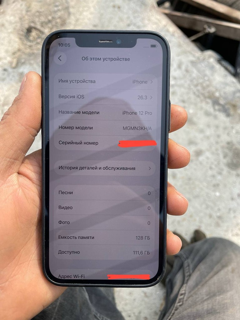 iPhone 12 Pro 128GB, Face ID, 100% bateriya, Yaxshi holat image 5
