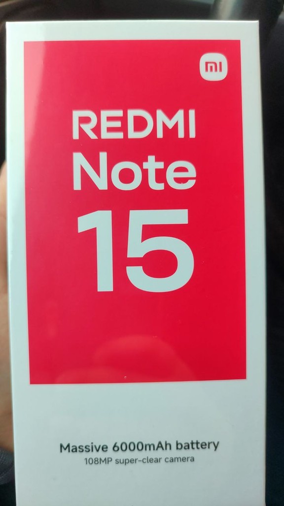 Redmi Note 15, 6/128 GB, Glacier Blue, yangi image 1