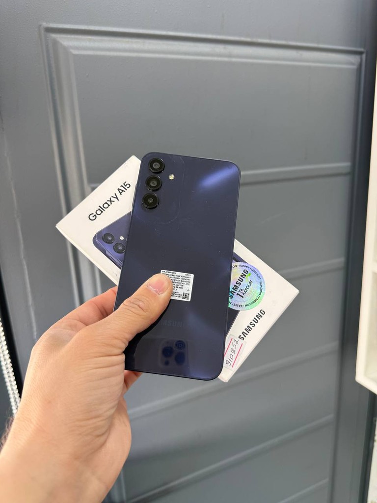 Samsung A15 - 6/128GB, 2 SIM, yaxshi holatda image 2