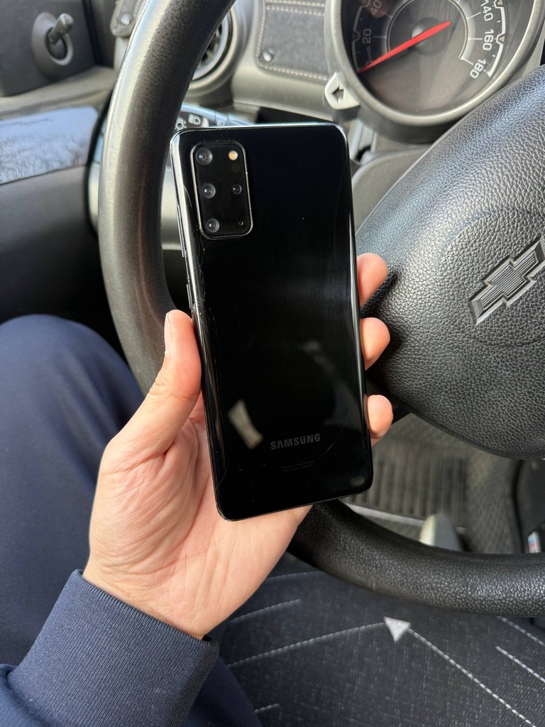 Samsung S20+ 128GB Qora — Orta holat image 2