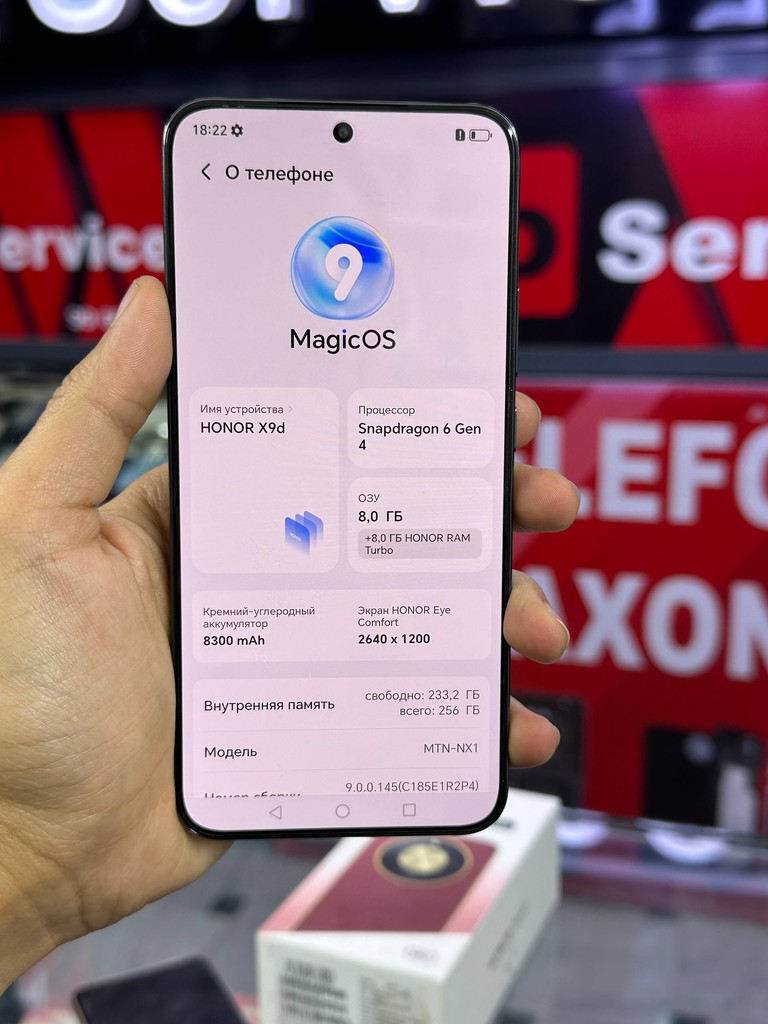 Xonor X9D 5G — 8/256GB, 8300mAh, A+ paket image 3