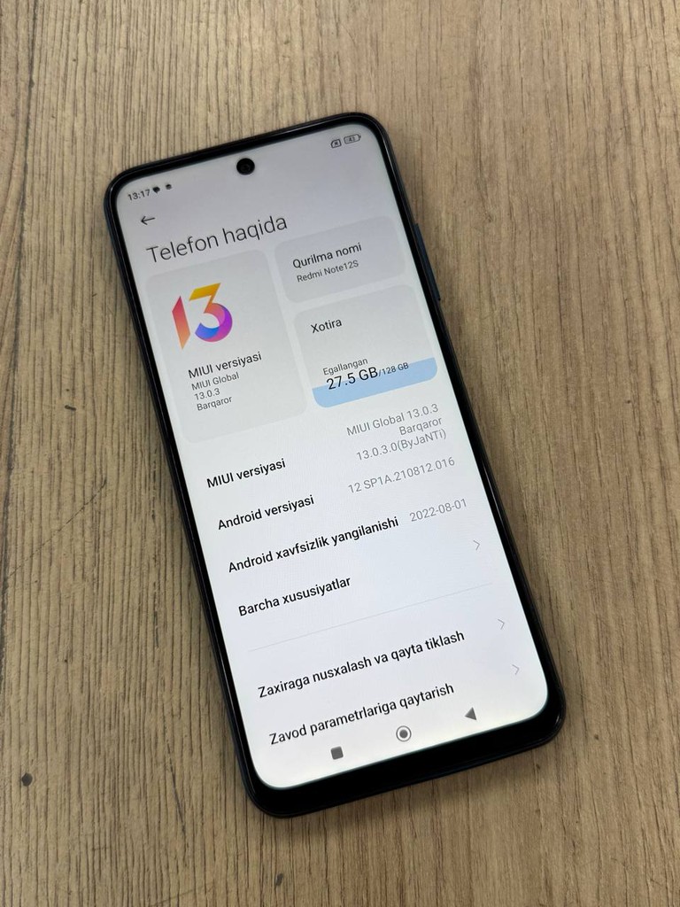 Redmi Note 12C 5G 8/128GB - ishlatilgan, selfie kamera ishlamaydi image 2
