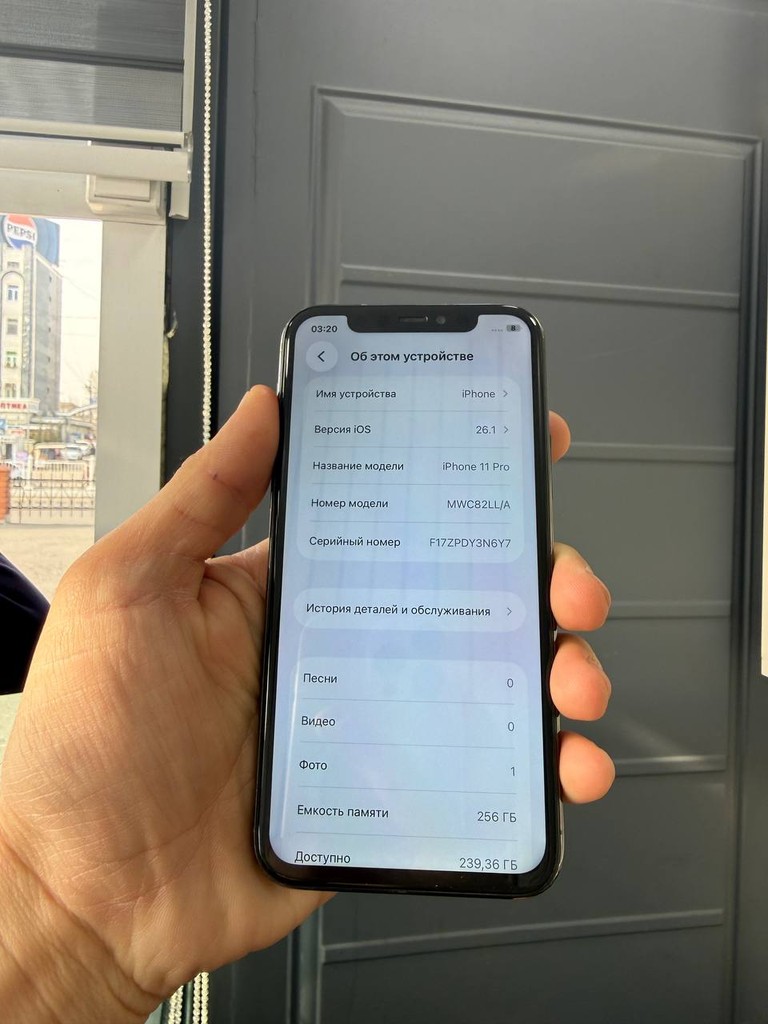 iPhone 11 Pro, 256GB - SIM ishlamaydi, Wi-Fi faqat image 1