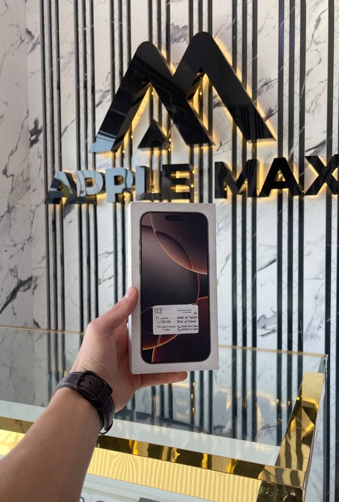 iPhone 16 Pro Max 256GB - Desert - NEW image 1