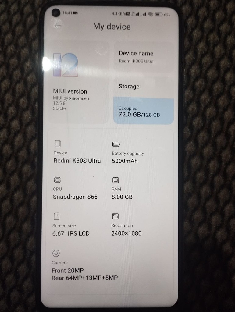 Mi 10T - 144Hz ekran, 8K kamera, 5G - faqat almashish image 5