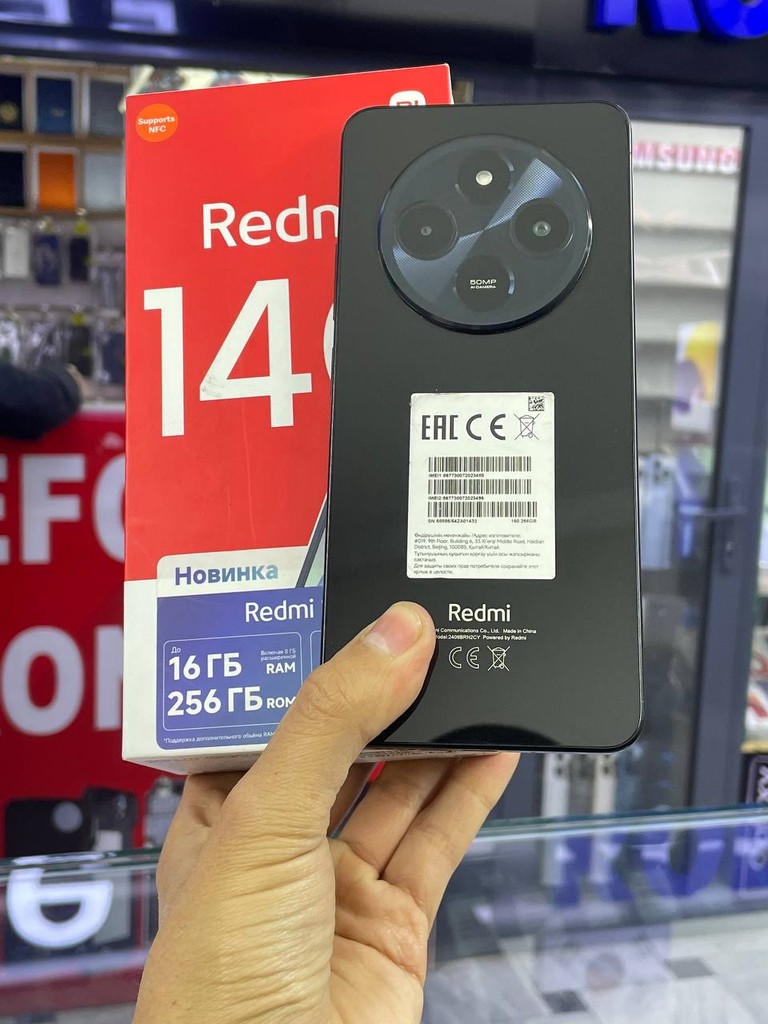 Redmi 14C 8/256 GB, 5000 mAh, IMEI ro'yxatdan o'tgan, NEW image 1