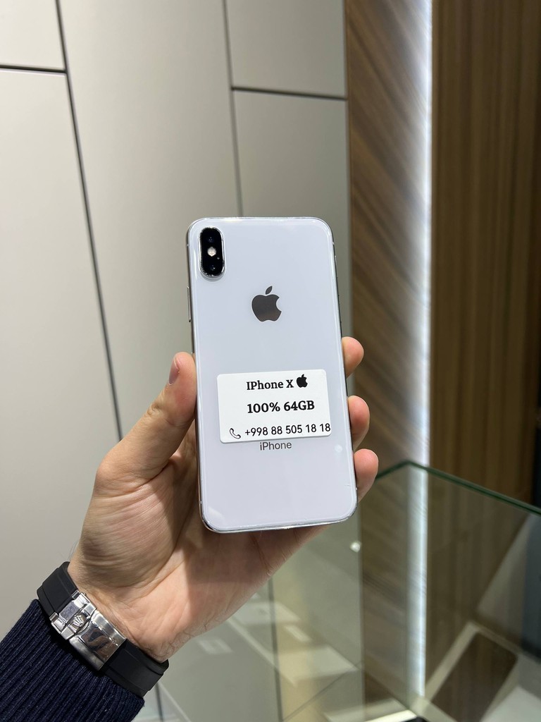 iPhone X - 64GB, 100% battery image 2
