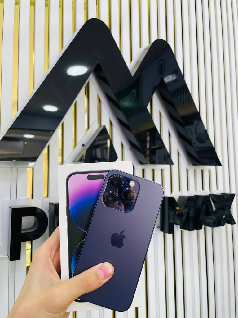 iPhone 14 Pro 256GB Purple, 92% battery, 30d warranty image 1
